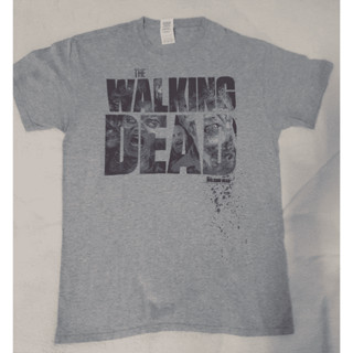 newtrend0.th เสื้อยืดพิมพ์ลายแฟชั่นเสื้อ The Walking Dead ลายตาเทา ของแท้มือ1 ผ้าฝ้าย 100% S-5XL