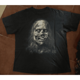 newtrend0.th เสื้อยืดพิมพ์ลายแฟชั่นเสื้อ The Walking Dead ลายตาเทา ของแท้มือ1 ผ้าฝ้าย 100% S-5XL