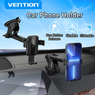 Vention เมาท์ยึดโทรศัพท์ในรถยนต์ แบบติดอัตโนมัติ พร้อมจุกสุญ…