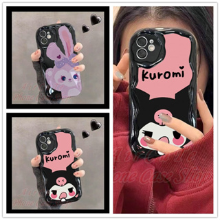 เคส Samsung A14 A13 A04 A04S A03 A02 A02S A71 A54 A53 A52 A52S A51 A50 A50S A34 A33 A32 A31 A30 A24 A23 A21S A20 A11 M114G 5G  3D relief frame Kuromi &amp; Star Delu Doll Soft Case