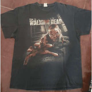 newtrend0.th เสื้อยืดพิมพ์ลายแฟชั่นเสื้อ The Walking Dead ลายตาเทา ของแท้มือ1 ผ้าฝ้าย 100% S-5XL