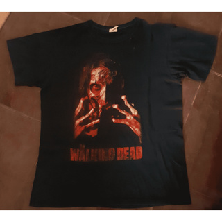 newtrend0.th เสื้อยืดพิมพ์ลายแฟชั่นเสื้อ The Walking Dead ลายตาเทา ของแท้มือ1 ผ้าฝ้าย 100% S-5XL