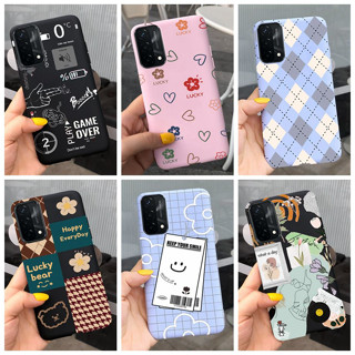 เคสโทรศัพท์มือถือ ซิลิโคนนิ่ม ผิวด้าน ลายหัวใจ 2023 สําหรับ Oppo A74 5G Oppo CPH2197 CPH2263 a 74 5G