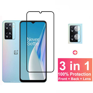 3 in 1 ฟิล์มกระจกนิรภัยกันรอยหน้าจอ และกล้อง คาร์บอนไฟเบอร์ สําหรับ OnePlus Nord N20 SE OnePlus Nord 2 CE 2 3 2T N10 SE Lite 5G