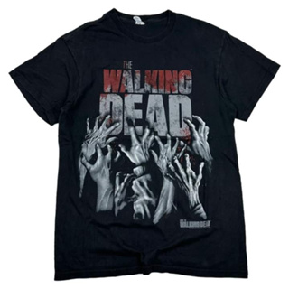 newtrend0.th เสื้อยืดพิมพ์ลายแฟชั่นเสื้อ The Walking Dead ลายตาเทา ของแท้มือ1 ผ้าฝ้าย 100% S-5XL