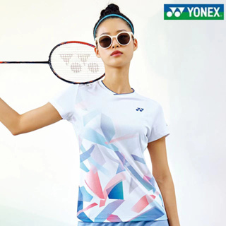 Yonex เสื้อแบดมินตัน แขนสั้น แบบแห้งเร็ว สําหรับผู้ชาย และผู้หญิง ฝึกแบดมินตัน