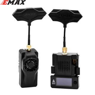 Emax Aeris Link ExpressLRS ELRS โมดูลไมโคร TX 2.4G 915MHz พร้อมหน้าจอ OLED และพัดลมระบายความร้อน สําหรับเครื่องบินบังคับ FPV