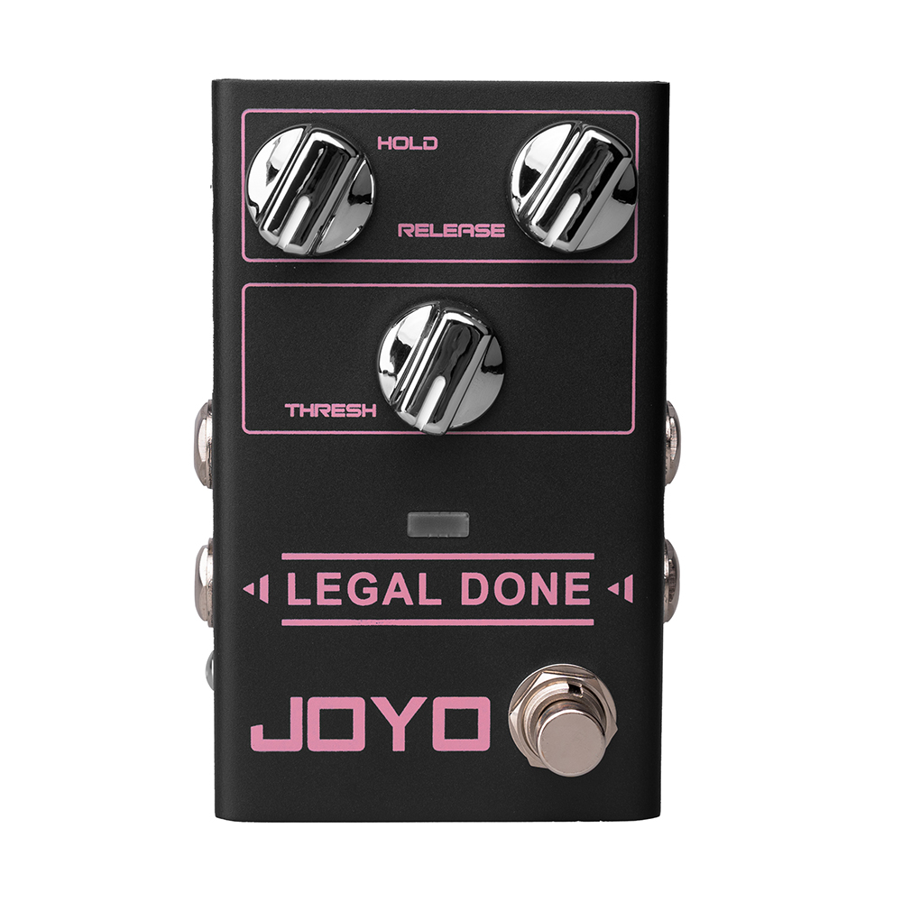 JOYO R-23 LEGAL DONE Noise Gate Pedal พร้อม Niose Reduction Circuit Support 2 สาย 4 สายการเชื่อมต่อก