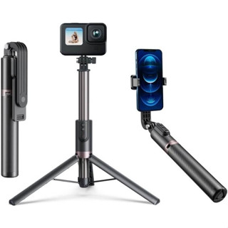 Telesin รีโมตคอนโทรล 40 ม. สําหรับขาตั้งกล้องเซลฟี่ Insta360 X3 ONE X2 RS R DJI OSMO ACTION 4 3 GoPro Hero 11 10 9 8 Max Vlog IPhone 14 Samsung HUAWEI