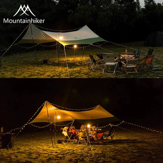 พร้อมส่ง⚡️ทราฟ ฟลายชีท Mountainhiker ทรงผีเสื้อ เคลือบ กันแดด น้ำ ฝน พร้อมอุปกรณ์ครบชุด ขนาด 5.2x4.5x2.4 เมตร