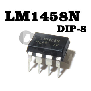 5 ชิ้น/ล็อต LM1458N LM1458 เครื่องขยายเสียงคู่ DIP-8 ต้นฉบับใหม่