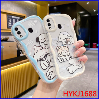 เคส Samsung A20 เคส Samsung A30 เคส Samsung A305 M10S เคสโทรศัพท์มือถือ tpu แบบนิ่ม พิมพ์ลายครีม สําหรับ NYW