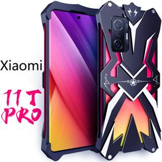 Zimon เคสโทรศัพท์มือถือแบบแข็ง อลูมิเนียมอัลลอย กันกระแทก สําหรับ XIAOMI Mi 11T Pro 11T Pro