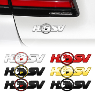 สติกเกอร์โลโก้โลหะโครเมี่ยม รูปตัวอักษร HSV 3D สําหรับตกแต่งรถยนต์ Holden HSV Astra Cruze Captiva Commodore VT VX VU