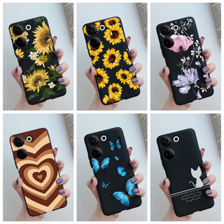 เคสโทรศัพท์มือถือ แบบนิ่ม ลายหัวใจ สําหรับ Tecno Camon 20 4G CK6 Tecno Camon 20 Pro 4G CK7n Tecno Camon20 Pro 4G