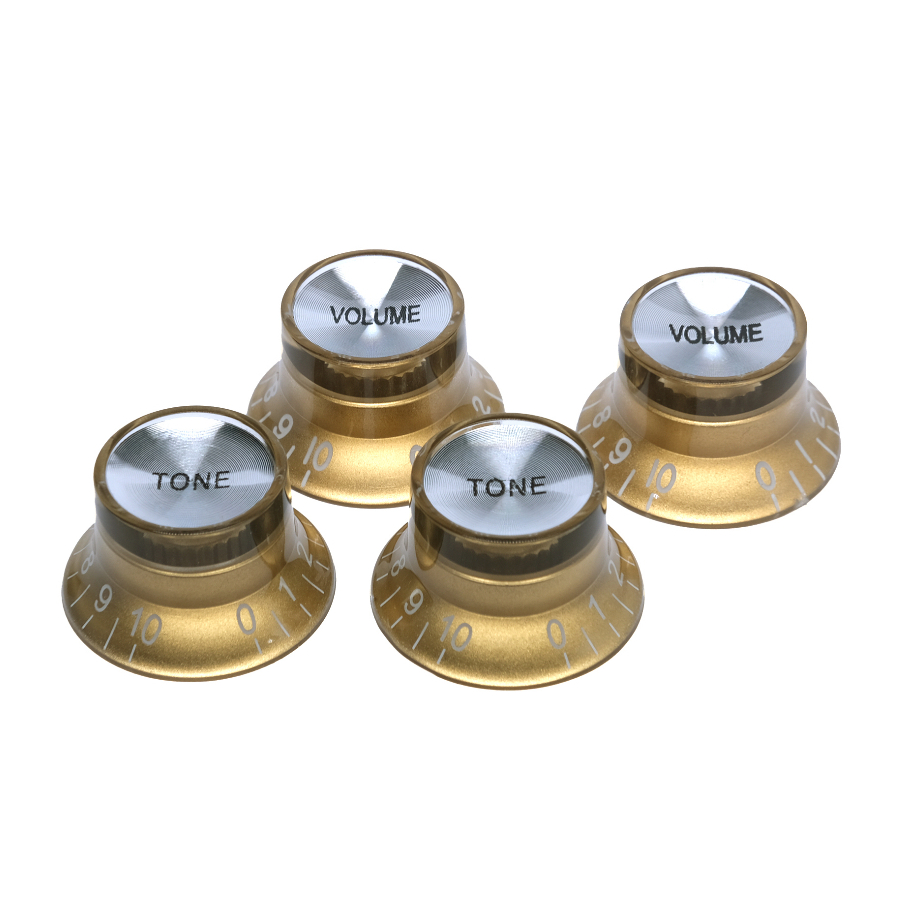 Harpfeas 2 Volume 2 Tone Speed Control Knob Set สําหรับ Gibson Les Paul กีตาร์ไฟฟ้าเปลี่ยน