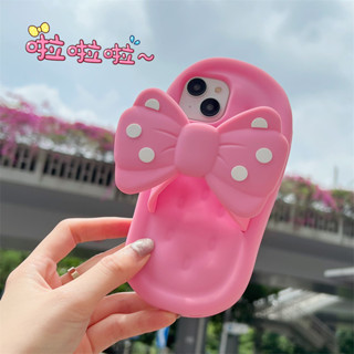 เคสโทรศัพท์มือถือ ซิลิกาเจล ลายรองเท้าแตะ สําหรับ iPhone 14 Pro max 13 Pro max 12 11