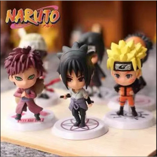 ฟิกเกอร์นารูโตะ Sasuke Naruto Sakura Kakashi Uchiha Itachi with Toku Q Version Mystery Box ของขวัญ สําหรับตกแต่ง