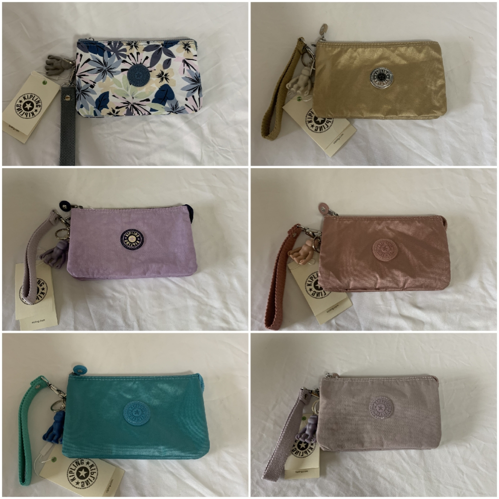 Kibling k13265 k10976 กระเป๋าถือ กระเป๋าใส่เหรียญ อเนกประสงค์ 6 สี