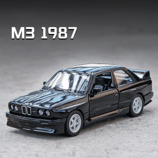 Rmz CITY โมเดลรถยนต์ของเล่น 1:36 BMW M3 E30 1987