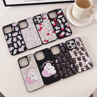 เคสโทรศัพท์มือถือ แบบแม่เหล็ก ลาย Lonely Bunnies Club CT สําหรับ iphone11 12 13 14 pro