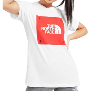 เสื้อยืดลําลอง แขนสั้น คอกลม ลาย The North Face สไตล์สปอร์ต สําหรับผู้ชาย และผู้หญิง