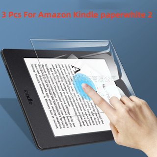 ฟิล์มกระจกนิรภัยกันรอยหน้าจอ สําหรับ Amazon Kindle paperwhite 2 Taclet 3 ชิ้น