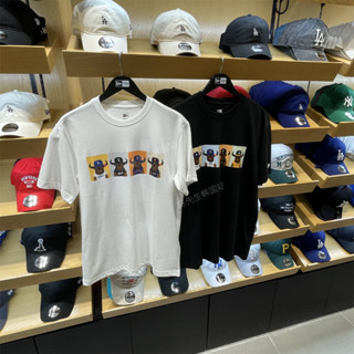 Newera ใหม่ เสื้อยืด แขนสั้น ครึ่งแขน สไตล์ใหม่ สําหรับทุกเพศ