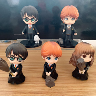 ฟิกเกอร์ อนิเมะ Harries Action Figures Potters ขนาด 8 ซม. ของเล่นสําหรับเด็ก 5 ชิ้น