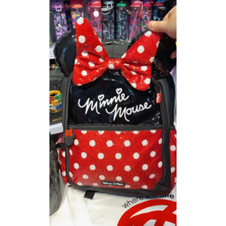 ใหม่ Smiggle Minnie กระเป๋าเป้สะพายหลัง กระเป๋านักเรียน สไตล์คลาสสิก สําหรับเด็กประถม