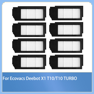 อะไหล่ไส้กรอง Hepa แบบเปลี่ยน สําหรับหุ่นยนต์ดูดฝุ่น Ecovacs Deebot X1 TURBO omni T10 T10 TURBO