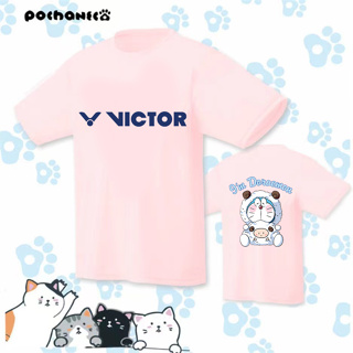 เสื้อกีฬาเทนนิส ลาย Victor ระบายอากาศ แห้งเร็ว ดูดซับเหงื่อ สวมใส่สบาย สไตล์เกาหลี เหมาะกับฤดูร้อน สําหรับผู้ชาย และผู้หญิง 2023