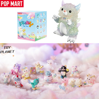 Pop MART INSTINCTOY ของเล่นฟิกเกอร์ Muckey Play Time Series Mystery Box Blind Box น่ารัก