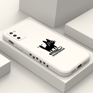 เคสโทรศัพท์มือถือ ลายลูกแมวท้องฟ้า แบบสร้างสรรค์ สําหรับ Samsung Galaxy รุ่น A03 A03S A03 Core A13 4G 5G