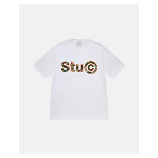 Stussy เสื้อยืด คอกลม แขนสั้น พิมพ์ลายตัวอักษร สร้างสรรค์ แฟชั่น สําหรับทุกเพศ