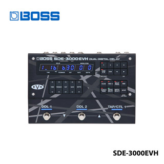 Boss SDE-3000EVH Dual Digital Delay ที่เหยียบเท้าดิจิทัล แบบคู่