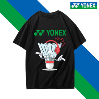 เสื้อกีฬาแบดมินตัน Yonex ดูดซับเหงื่อได้ดี ระบายอากาศได้ดี แบบแห้งเร็ว เหมาะกับใส่กลางแจ้ง แฟชั่นฤดูร้อน สําหรับผู้ชาย และผู้หญิง 2023