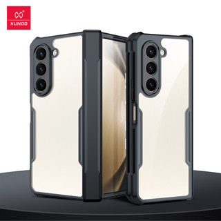 Samsung Galaxy Z Fold 5 Case Xundd เคสโทรศัพท์มือถือ แบบใส กันกระแทก สําหรับ suit for Samsung Z fold 5