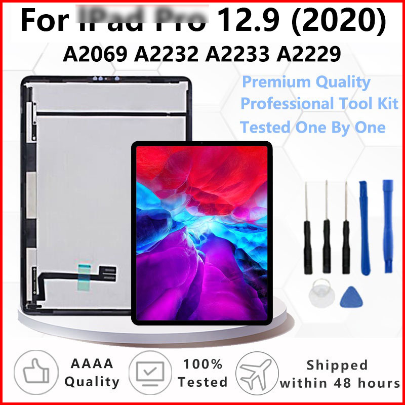 ใหม่ LCD สําหรับ lPad Pro 3 12.9 4th Gen 2020 A2229 A2069 A2232 A2233 จอแสดงผล Touch Screen Digitize