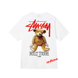 Stussy เสื้อยืดแขนสั้น โอเวอร์ไซซ์ สําหรับทุกเพศ