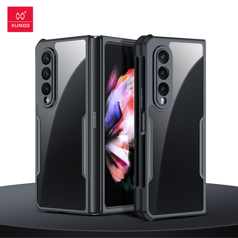 Samsung Galaxy Z Fold 3/Fold 4 5G XUNDD เคสโทรศัพท์มือถือ ป้องกันกระแทก แบบพับได้ สําหรับ Z Fold 4 Z Fold 3