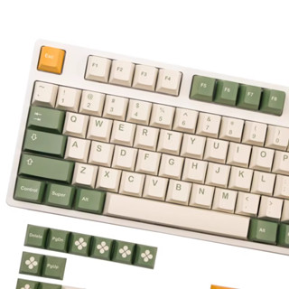 ปุ่มกดคีย์บอร์ด GMK Dandelion PBT 140 คีย์ สําหรับคีย์บอร์ด Mechanical