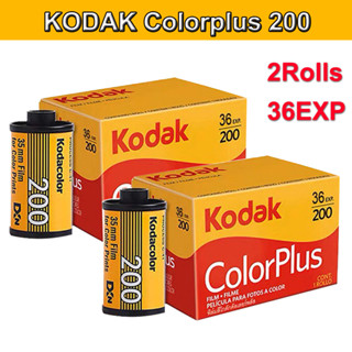 Kodak Colorplus ฟิล์มลบ 200 135 35 มม. 36 สัมผัส C-41 Process MVP สําหรับกล้อง 2 ม้วน