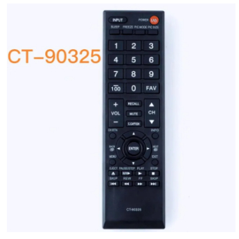 Toshiba ใหม่ CT-90325 รีโมทคอนโทรลทีวี CT-90351 CT-90326 19AV600U 32E200U 24SL410U 26C100U 32DT1U