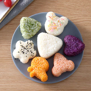 【พร้อมส่ง】แม่พิมพ์ซูชิ สําหรับทําข้าวปั้น น่ารัก หลายรูปทรง ไม่เหนียวติด DIY เครื่องมือเบนโตะ เด็ก อาหารกลางวัน โปรดปราน ข้าวปั้น ข้าวปั้น บอลกด อุปกรณ์ครัว