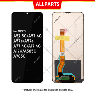 Display​ จอ ทัช สำหรับ OPPO A57 A57s A57e A77 A17 A17K LCD หน้าจอ พร้อมทัชสกรีน