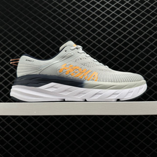 Hoka ONE ONE Bondi 7 รองเท้าผ้าใบ ลําลอง เหมาะกับการวิ่ง เล่นกีฬา กลางแจ้ง สําหรับผู้ชาย ไซซ์ 36-45