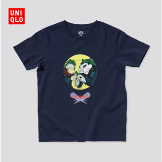 Uniqlo เสื้อยืดแขนสั้น ลายการ์ตูน Back To War สําหรับผู้ชาย และผู้หญิง 440677