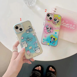 เคสโทรศัพท์มือถือ กันกระแทก ลาย Powerpuff Girls สําหรับ iPhone14 11 12 13 13Pro 13ProMAX