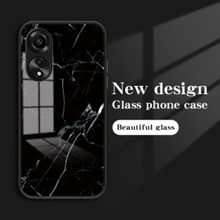 เคสโทรศัพท์กระจกนิรภัย แบบแข็ง สําหรับ OPPO A78 4G